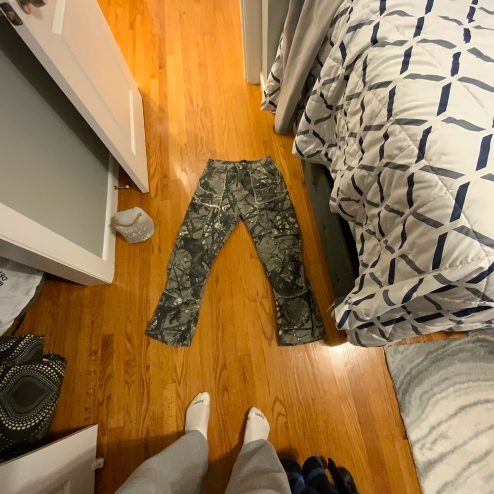 Camo Print Pants